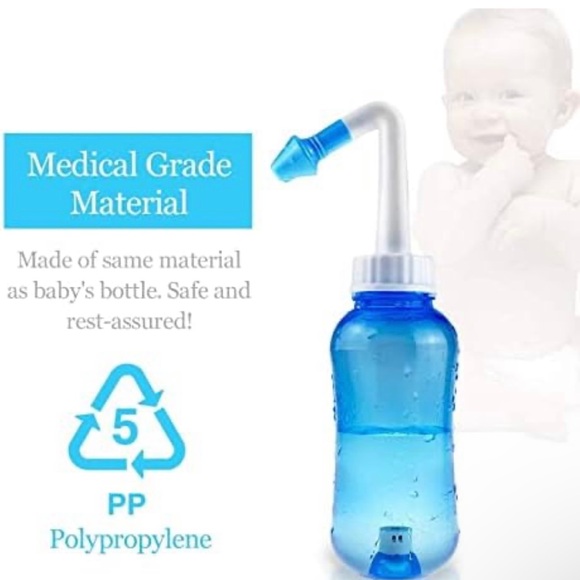 Waterpulse Sinus Rinse Kit Neti Pot Nasal 300 Nasal Wash Bottle YT-300 - Picture 2 of 7